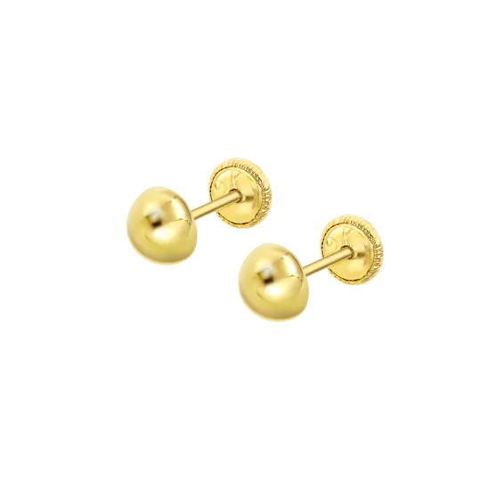 Pendientes De Bebé Lg00137/6 Oro