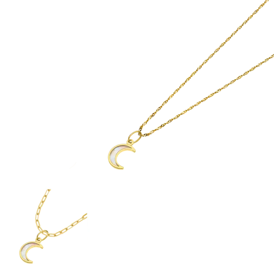 Collar Time Road Lg00152/43 Oro 9k, Mujer