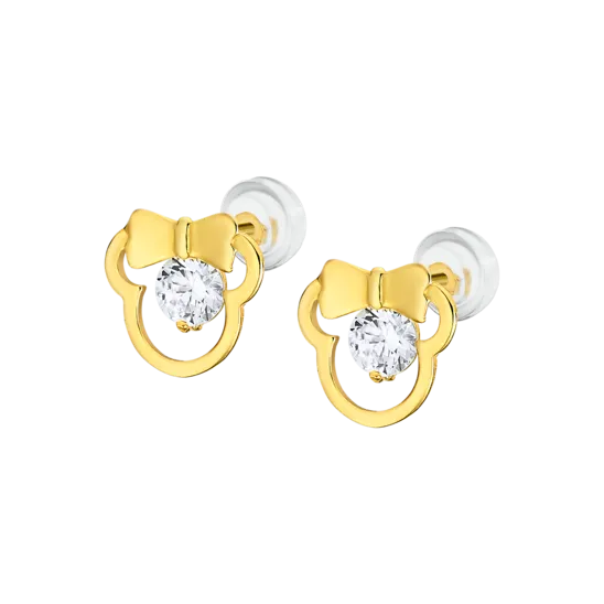 Pendientes Time Road Lg00185 Oro 9k, Infantil