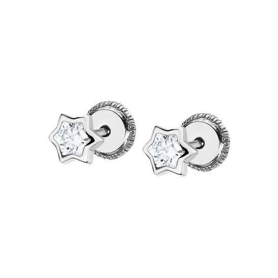 Pendientes Estrella Time Road Lg00195 Oro 9k, Infantil