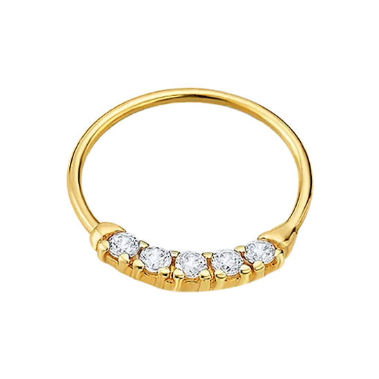 Piercing Time Road Lg00234 Oro 9k, Mujer