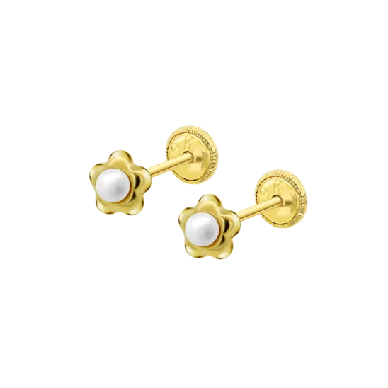 Pendientes Time Road Lg00287 Oro, Infantil