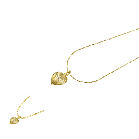 Corazón Time Road Lg00310/43 Oro, Mujer