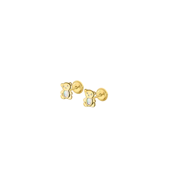 Pendientes Animales Time Road Lg00312 Oro, Bebé