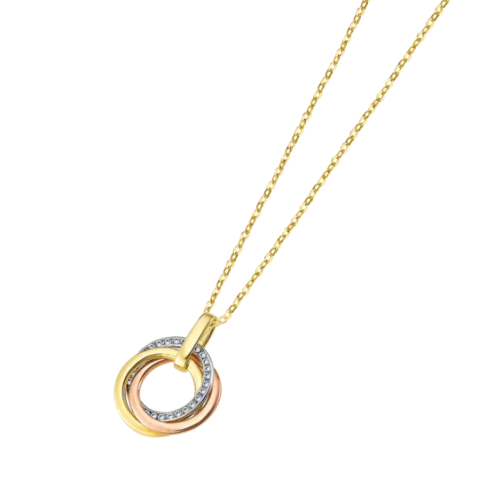 Collar Time Road Lu00008/42 Oro, Mujer