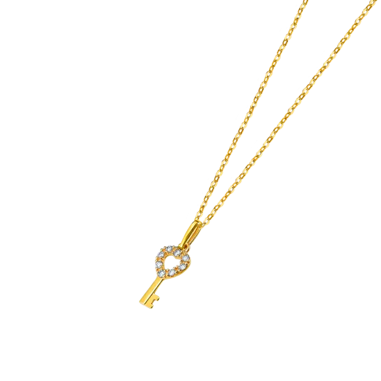Collar Time Road Lu00022/42 Oro, Mujer