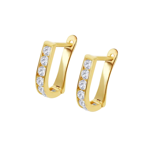 Pendientes De Oro 9k My00001, Mujer