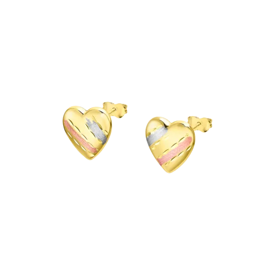 Pendientes Time Road Os00015 Oro, Mujer
