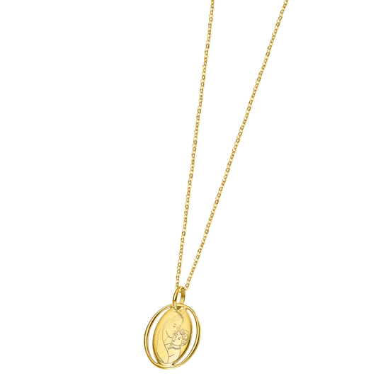 Collar Time Road Os00034/42 Oro, Mujer