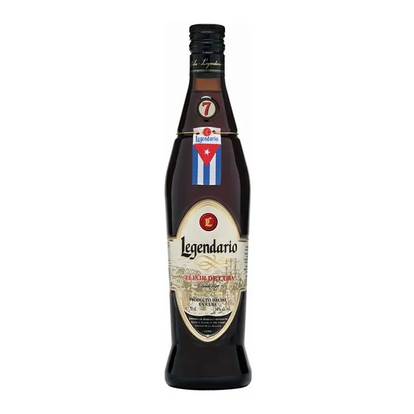 Elixir LEGENDARIO Cuba 7 años botella 70 cl