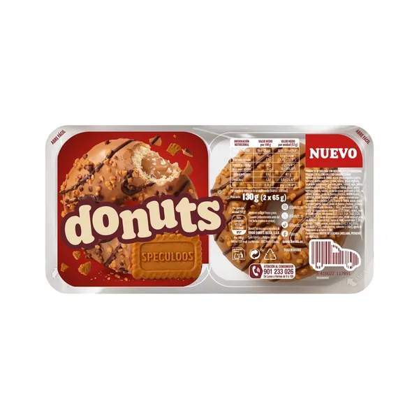 Berlinas DONUTS Speculoos 2 unidades 130 g