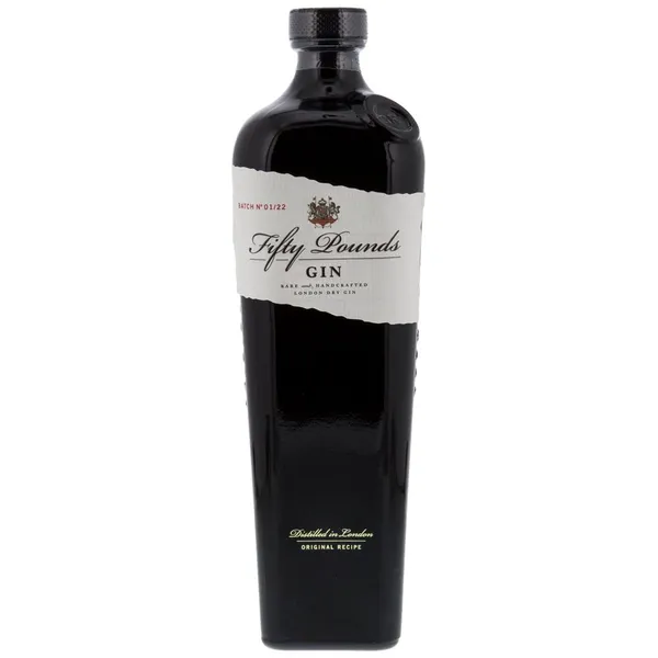 Ginebra FIFTY POUNDS botella 70 cl
