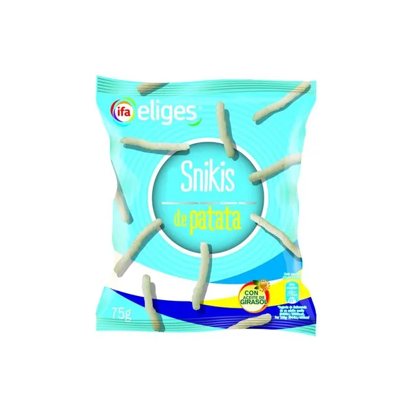 Snikis de patata IFA ELIGES bolsa 75 g