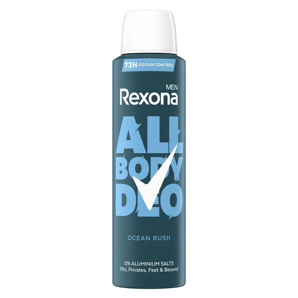 Desdorante REXONA men all body ocean rush spray 150 ml