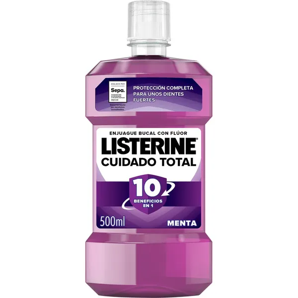 Enjuague bucal LISTERINE cuidado total 500 ml