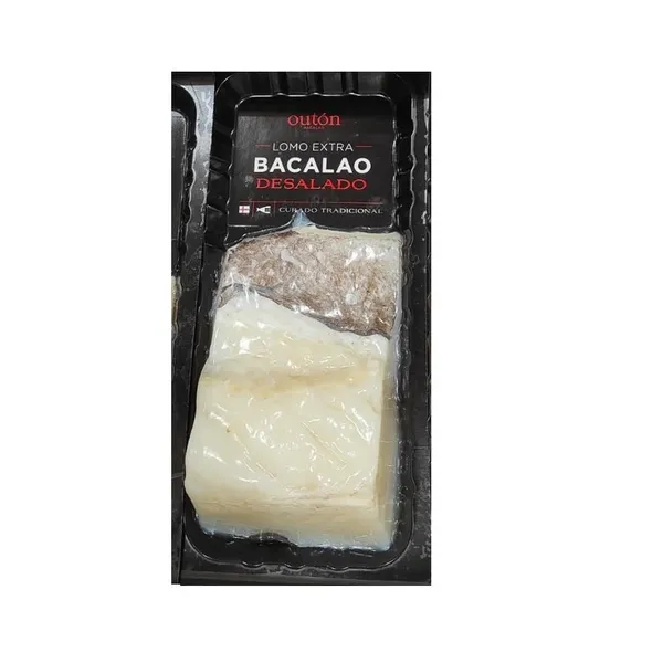 Lomo bacalao congelado OUTON desalado 340 g pn.
