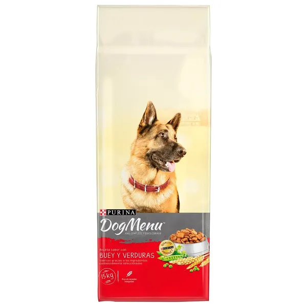 Alimento perro PURINA DOG MENU buey y verduras 15 kg