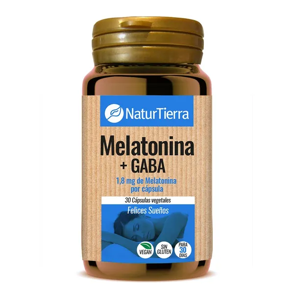 Melatonina NATURTIERRA 30 cápsulas