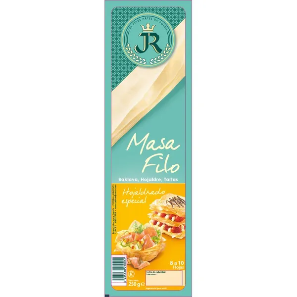 Masa filo refrigerada JR 250 g
