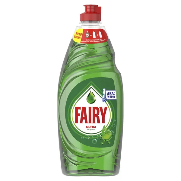 Lavavajillas a mano concentrado FAIRY ultra 615 ml