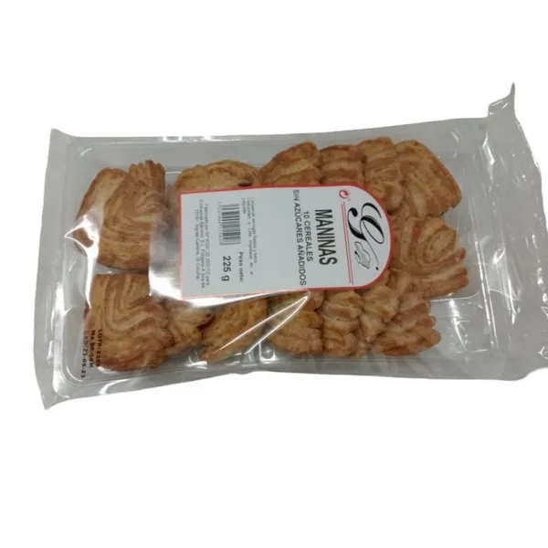 Maninas 10 cereales sin azúcares añadidos blister 225 g