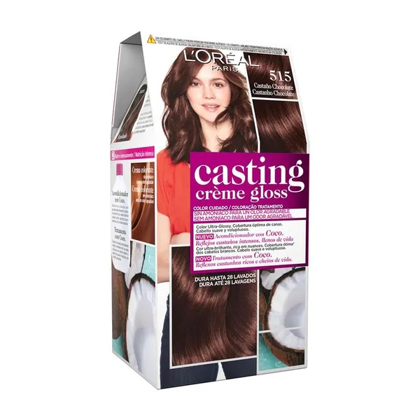 Tinte casting LOREAL creme gloss tono 515