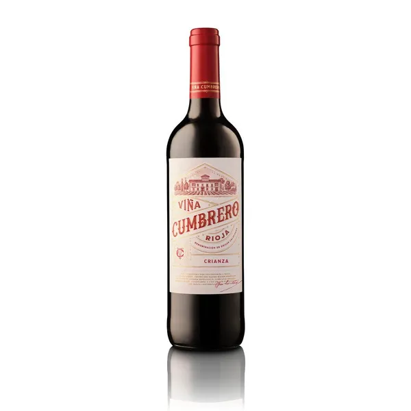 Vino tinto D.O.Ca.Rioja VIÑA CUMBRERO Crianza botella 75 cl