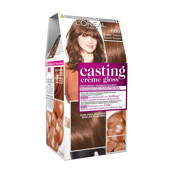 Tinte casting LOREAL creme gloss tono 600