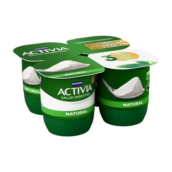 Bífidus ACTIVIA DANONE natural 4x120 g