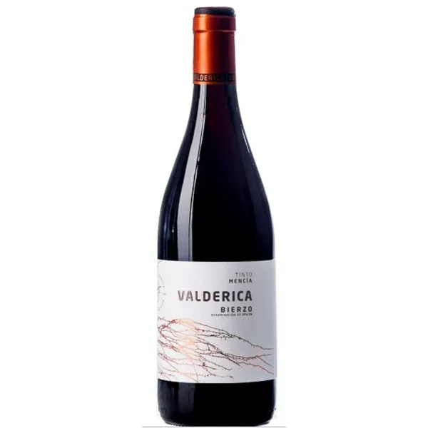 Vino tinto D.O.Bierzo VALDERICA mencía botella 75 cl