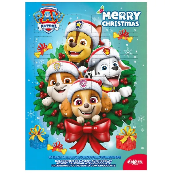 Calendario adviento DEKORA Paw Patrol 50 g