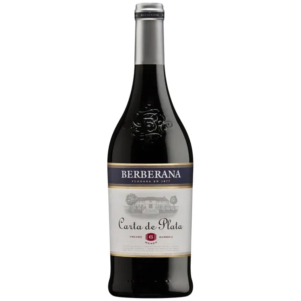 Vino tinto IGP.Tierra de Castilla BERBERANA Carta de Plata botella 75 cl