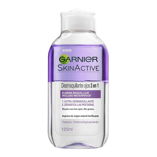 Desmaquillante ojos 2 en 1 GARNIER 125 ml