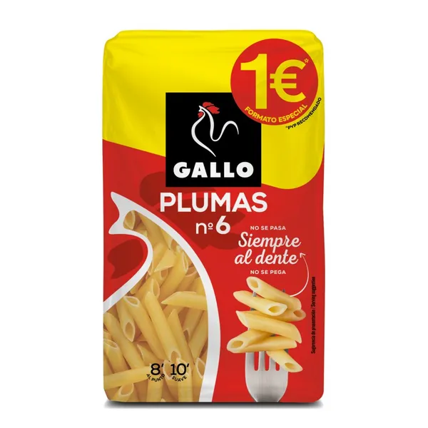 Plumas Nº6 GALLO 400 g