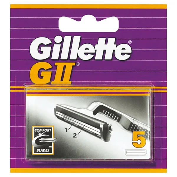Cargadores GILLETTE G II 5 unidades
