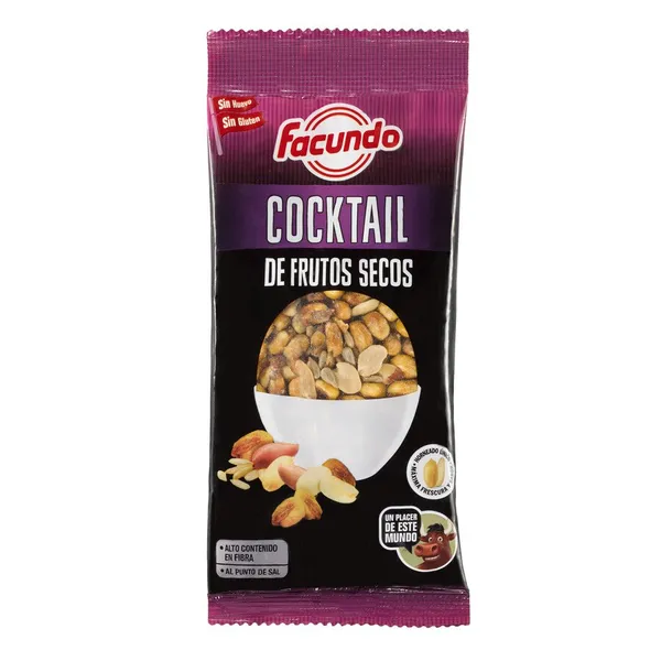 Cocktail frutos secos FACUNDO bolsa 170g