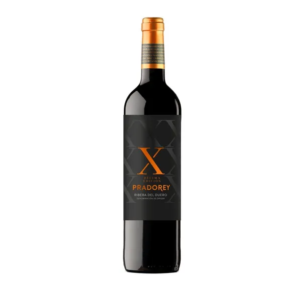 Vino tinto D.O.Ribera del Duero PRADOREY X botella 75 cl