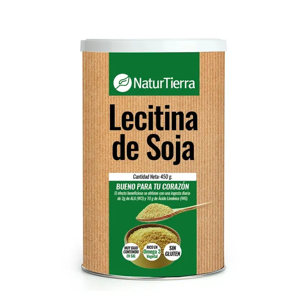 Lecitina de soja NATURTIERRA 450 g
