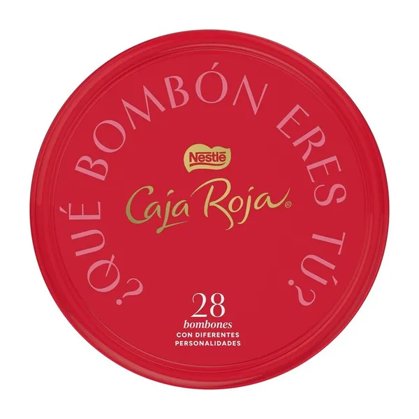 Bombones NESTLE Caja Roja bombonera 28 unidades 250 g