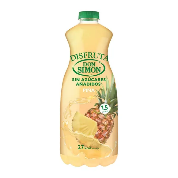 Néctar piña DON SIMON disfruta sin azúcar pet 1,5 l