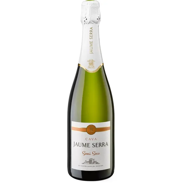 Cava JAUME SERRA semiseco botella 75 cl
