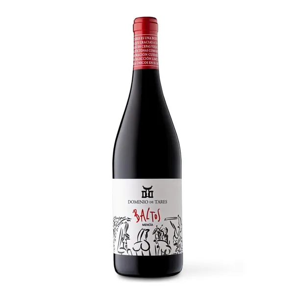 Vino tinto D.O.Bierzo BALTOS mencía botella 75 cl