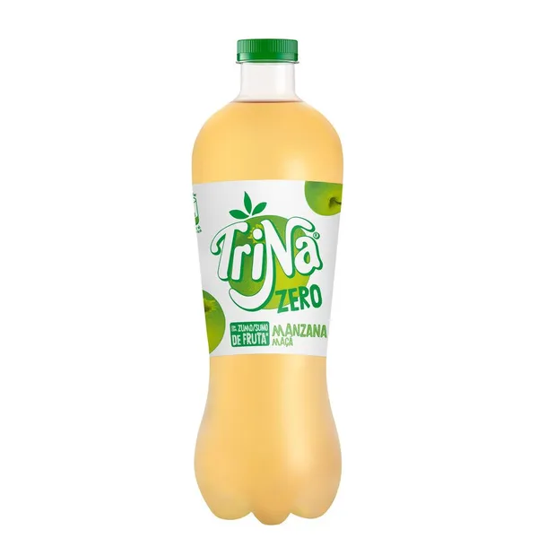 Refresco TRINA manzana Zero botella 1,5 l