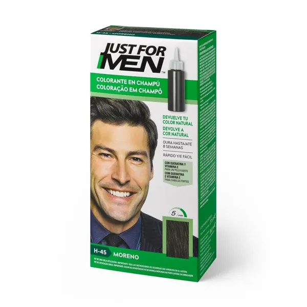 Colorante en champú JUST FOR MEN moreno 30 ml