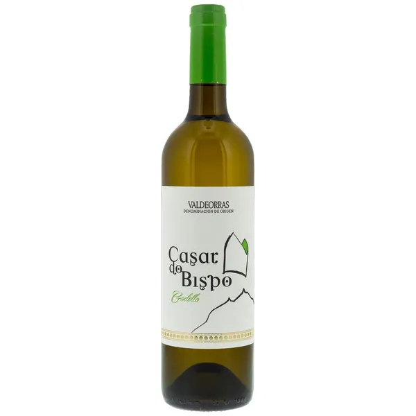Vino blanco D.O.Valdeorras CASAR DO BISPO godello botella 75 cl