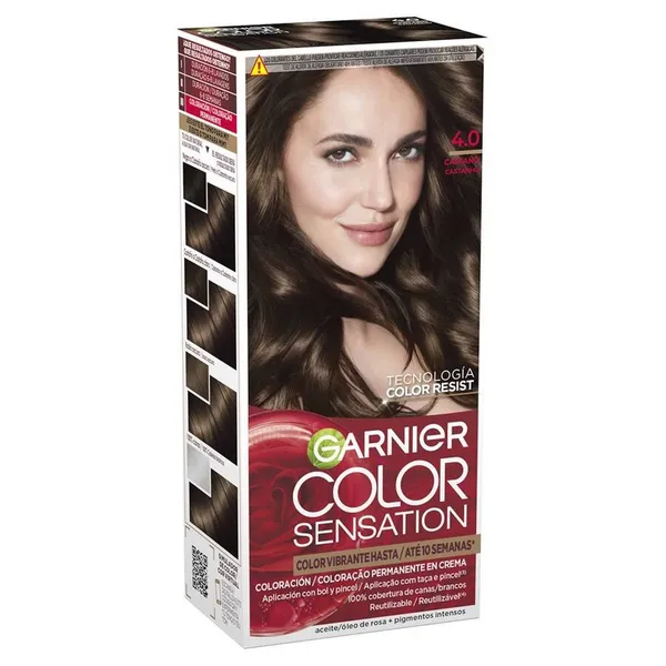 Tinte GARNIER Color Sensation nº5 castaño luminoso