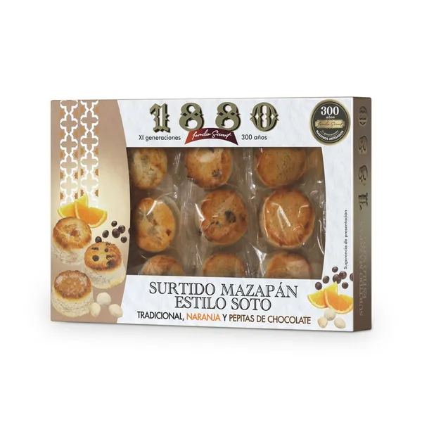 Mazapán estilo soto surtido 1880 240 g