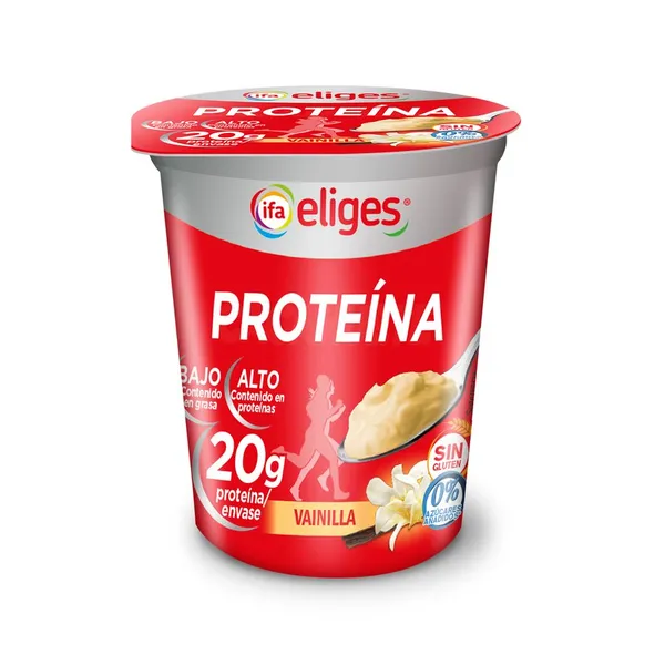 Postre lácteo proteína IFA ELIGES vainilla 200 g