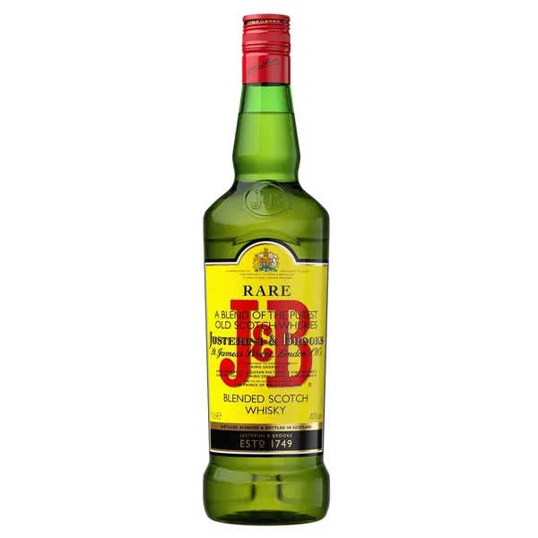 Whisky escocés J&B Rare botella 70 cl