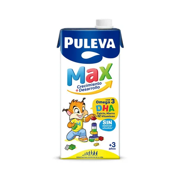 Bebida láctea PULEVA max brik 1 l
